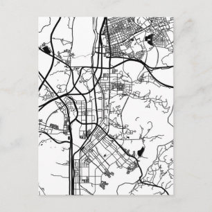 Postale Carte de la ville de Seongnam-si Corée du Sud