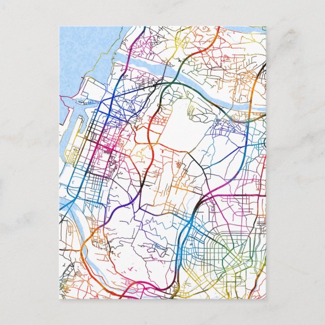 Postale Carte de la ville de Taichung Taïwan (Devant)