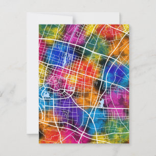 Postale Carte de la ville de Zhangjiagang