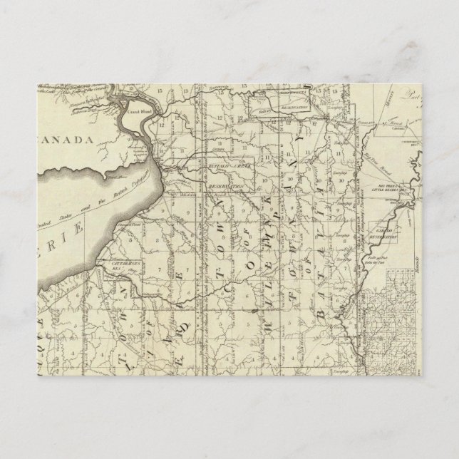 Postale Carte de l'achat de Morris ou de West Geneseo (Devant)