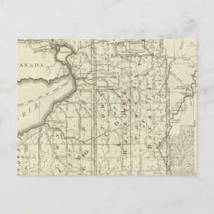 Postale Carte de l'achat de Morris ou de West Geneseo
