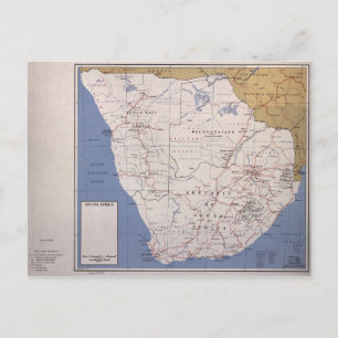 Postale Carte de l'Afrique du Sud (décembre 1961)