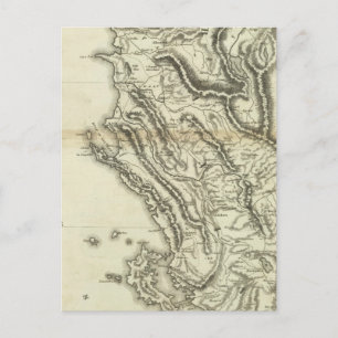 Postale Carte de l'Albanie