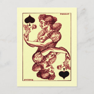 Postale Carte de lecture vintage