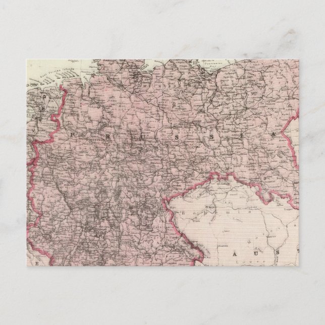 Postale Carte de l'Empire allemand (Devant)