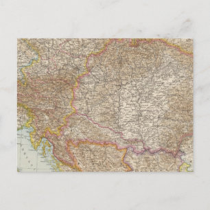 Postale Carte de l'Empire hongrois d'Autriche