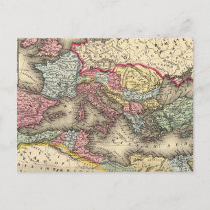 Postale Carte de l'Empire romain