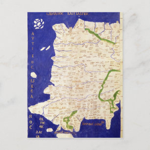 Postale Carte de l'Espagne et du Portugal, de 'Geographia'