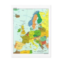 Carte de l'Europe
