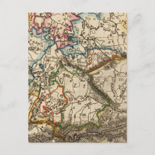 Postale Carte de l'Europe orientale