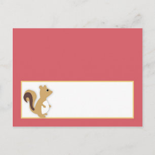 Postale Carte de lieu écrite Amour et la nature Fille Wood