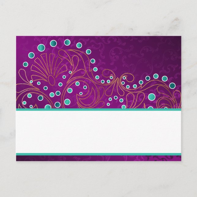 Postale Carte de lieu écrite Arabian Purple (Devant)