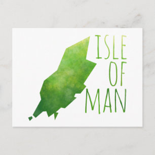 Postale Carte De L'Île De Man