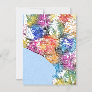 Postale Carte de Lima Pérou