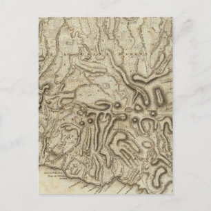 Postale Carte de l'Isle de la Grenade