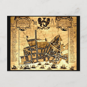 Postale Carte de Liverpool, 1725