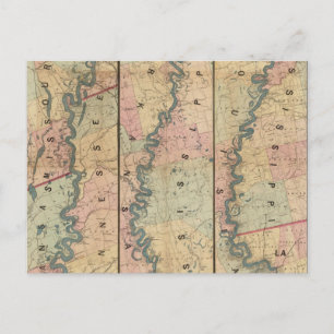 Postale Carte de Lloyd du Bas Mississippi