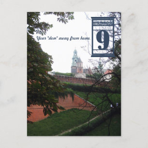 Postale Carte de location de luxe Cracovie