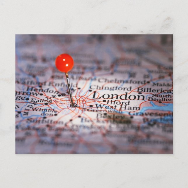 Postale Carte de LONDRES (Devant)