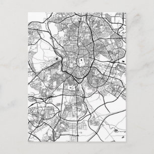 Postale Carte de Madrid Espagne