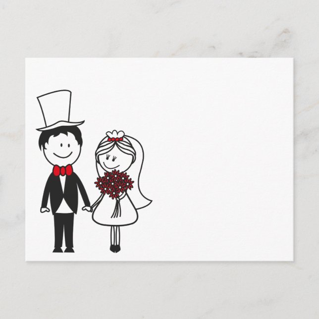 Postale Carte de mariage (Devant)