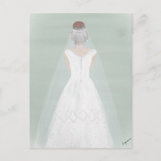 Postale Carte de mariée (Devant)