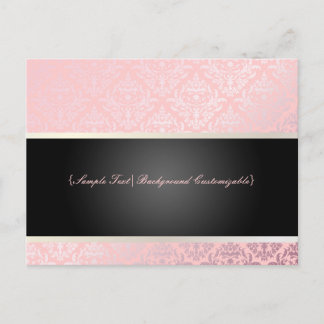 Postale Carte de marketing Céline Damask de PixDezines