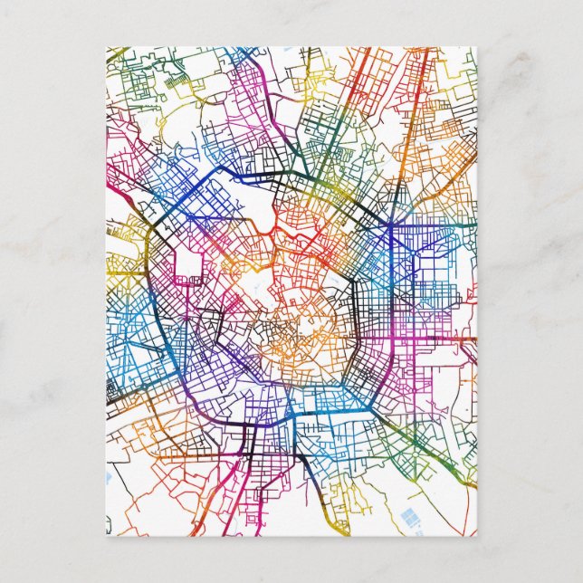Postale Carte de Milan Italie (Devant)
