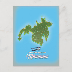 Postale Carte de Mindanao