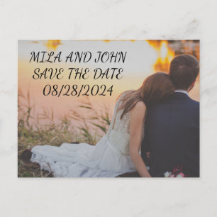 POSTALE CARTE DE MISE EN GARDE DE DATE