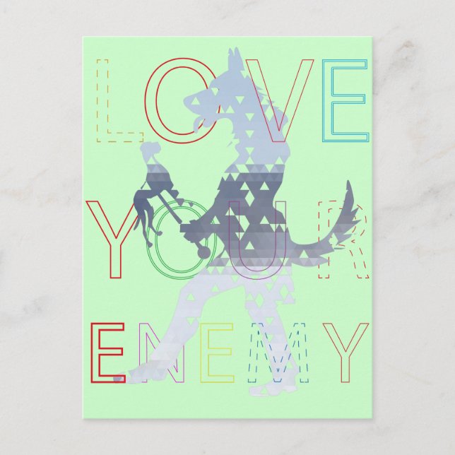 Postale Carte de motivations ennemi (Devant)