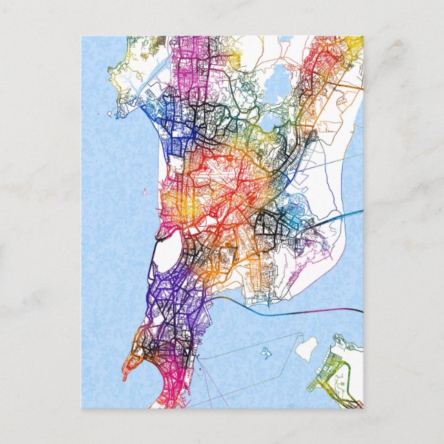 Postale Carte de Mumbai Maharashtra (Devant)