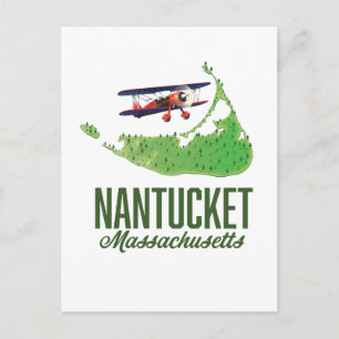 Postale Carte de Nantucket Massachusetts