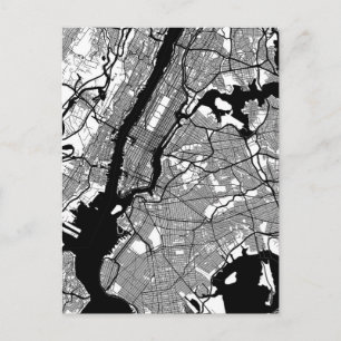 Postale Carte de New York City New York