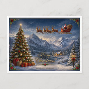 Postale carte de Noël