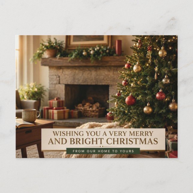 Postale Carte de Noël (Devant)