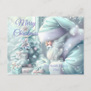 Postale Carte de Noël à thème moderne et coloré