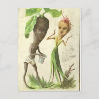 Postale Carte de Noël avec Onion People