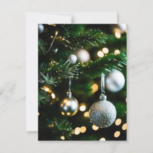 Postale Carte de Noël et fin d'année