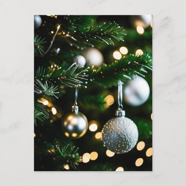 Postale Carte de Noël et fin d'année (Devant)