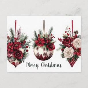Postale Carte de Noël festive et élégante