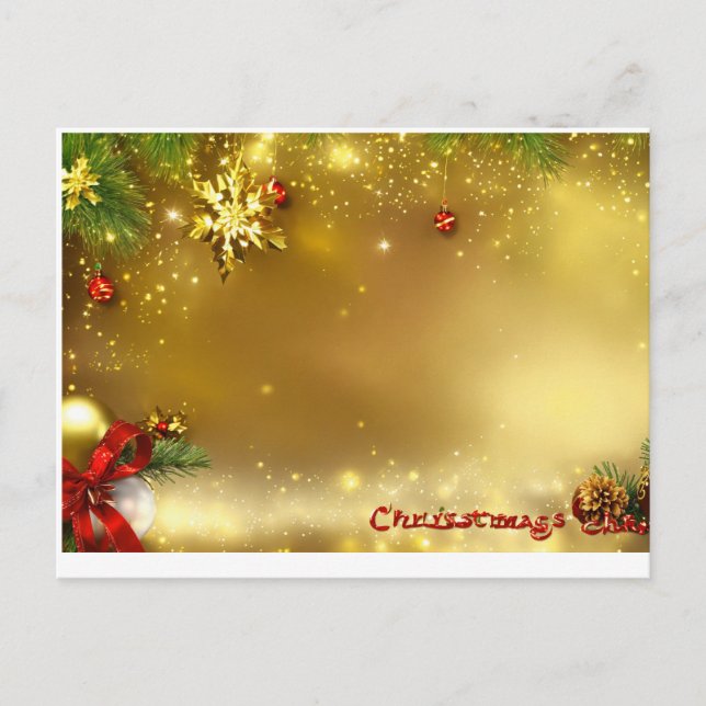 Postale Carte de Noël Marri (Devant)