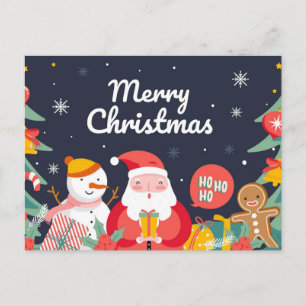Postale Carte de Noël mignonne