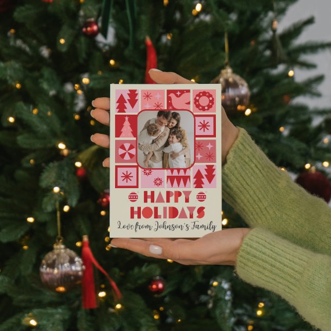 Postale Carte de Noël personnalisée avec photo  (Créateur téléchargé)