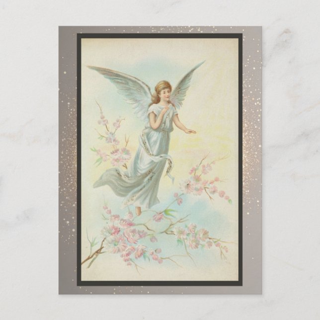 Postale Carte de Noël religieuse vintage (Devant)