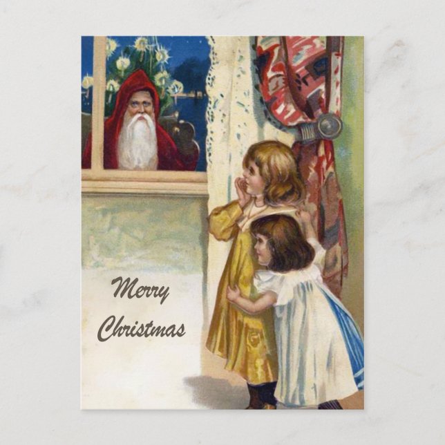 Postale Carte de Noël vintage (Devant)