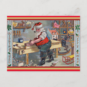 Postale Carte de Noël Vintage