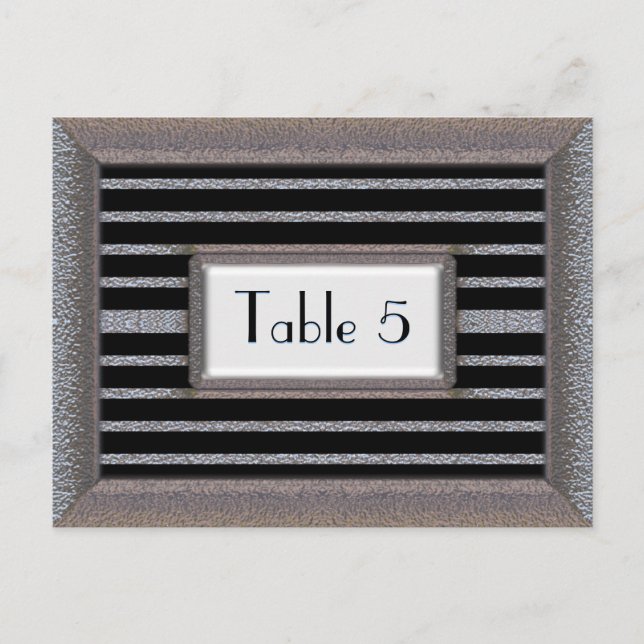 Postale Carte de numéro de pilote (Devant)