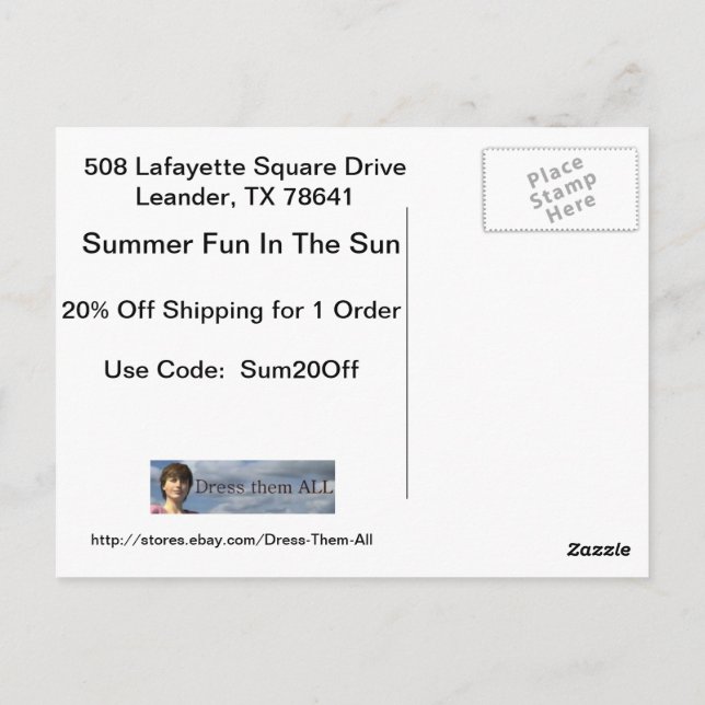 Postale Carte de paiement 2 (Dos)