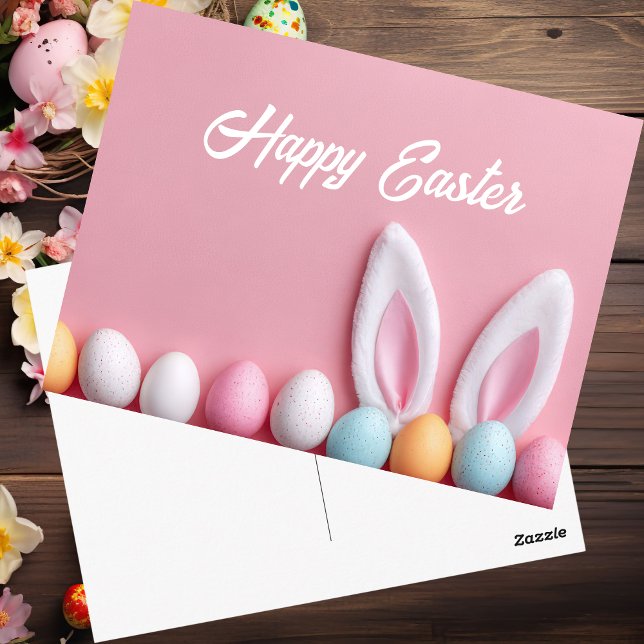 Postale Carte de Pâques avec œufs de Pâques (Créateur téléchargé)